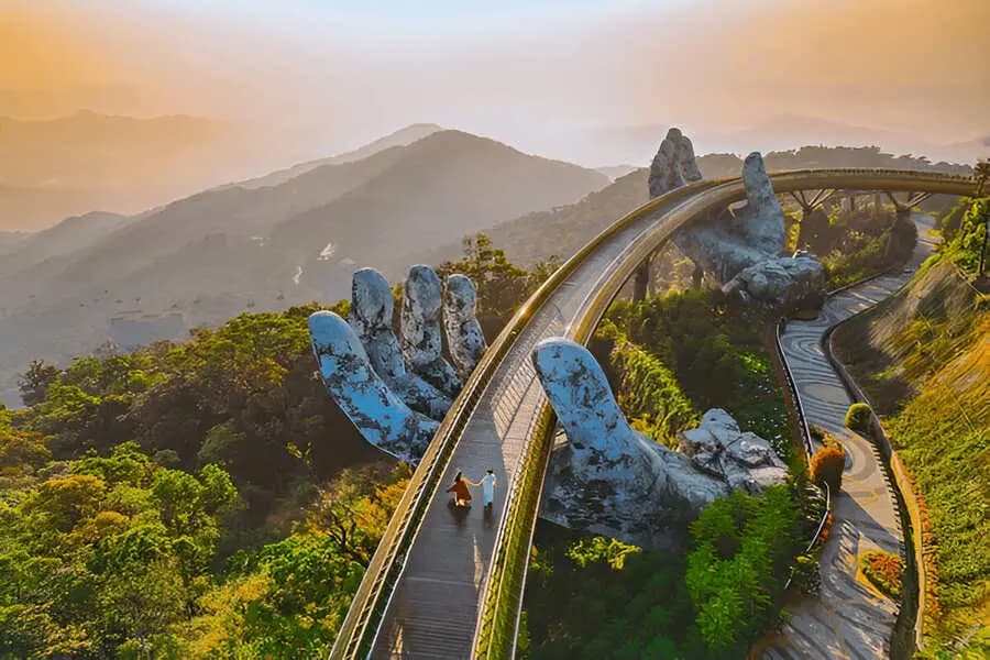 Golden Bridge in Da Nang